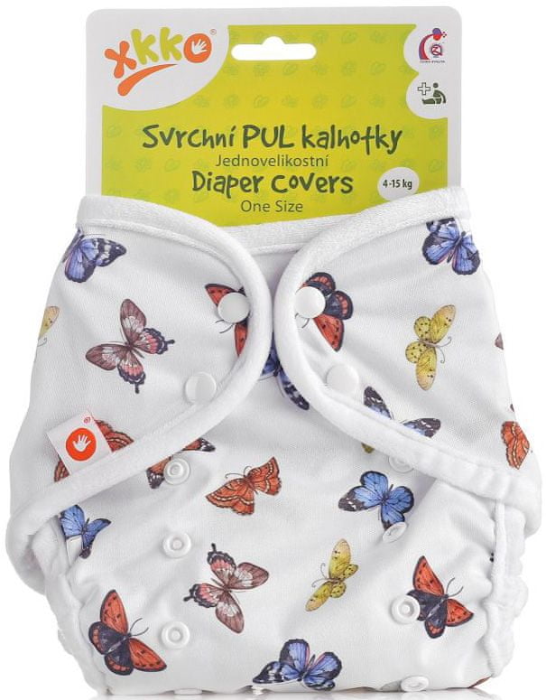 XKKO Vrchné nohavičky One Size - Butterflies